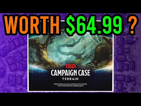 D&D Campaign Case: Terrain Unboxing and Brutally Honest Review