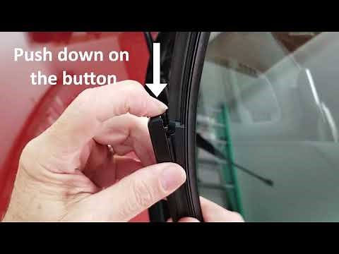 Remove 2018 BMW X2 Wiper Blade