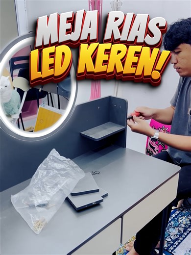 Upgrade Sudut Cantik Kamu Dengan Meja Rias SZT-5-4 Black