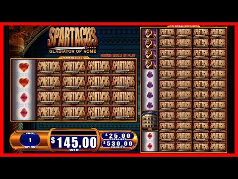 3 FREE SPINS BONUS ⭐️ SPARTACUS SLOT NEVER DISAPPOINTS! ⭐️ ($25.00 BETS) ⭐️ OLD BUT GOLD SLOTS!