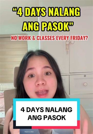 Temporary Four-Day Work Week Announced by President Marcos