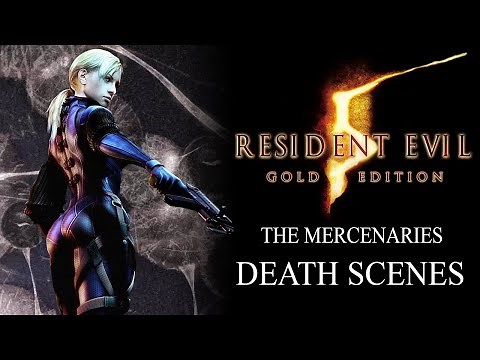 Resident Evil 5 Gold Edition: "The Mercenaries" (Battle Suit) Jill Valentine Death Scenes