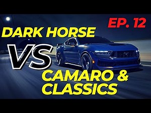 Dark Horse Mustang Vs Camaro ZL1 Vs Boss 429 Mustang | This is what happens when cars Beef