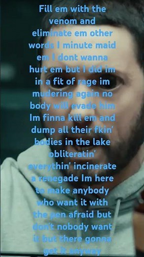 Eminem godzilla (fast part) (lyrics)