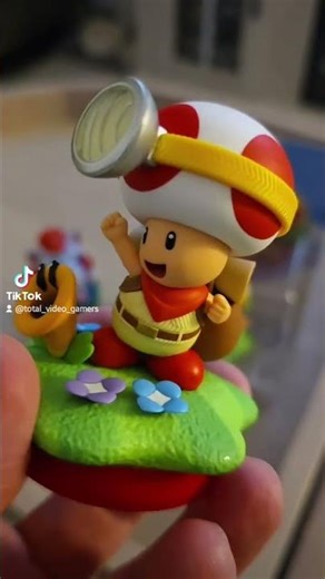 Captain Toad and Talking flower Amiibo unboxing!! Super Mario Wonder