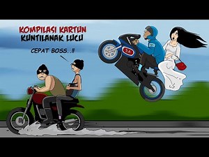 Kompilasi Kartun Hantu Lucu Kuntilanak - Horor Lucu