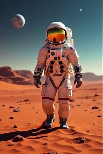 🚀🔴 Mars Astronaut ASMR | Calm Space Vibes 🌌✨