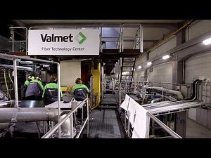 Pulp drying pilot plant at the Valmet Fiber Technology Center