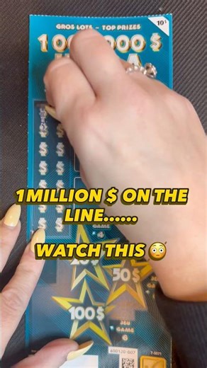 👉 “$1,000,000 Scratch Ticket… I Lost 😭”