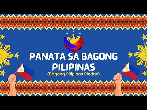 Panata sa Bagong Pilipinas (Bagong Pilipinas Pledge) #eightytwoph #philippines