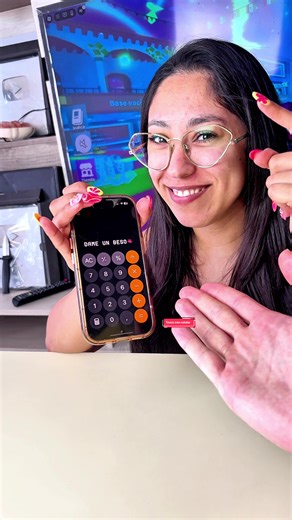 Trucos para dar besos con la calculadora