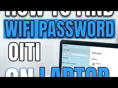 How to Find WiFi Password on Laptop | Windows WiFi Password Show (Easy Method)
