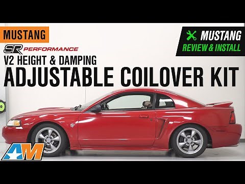 1994-2004 Mustang SR Performance V2 Height & Damping Adjustable Coilover Kit Review & Install