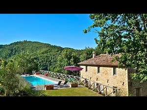 WOW! Luxury Stone Farmhouse & Pool | Lake & Castle Views – Umbria, Italy Tour