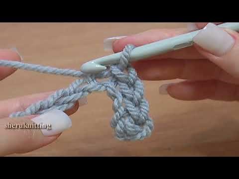 Crochet Slip Stitch Work Through Chain Stitches