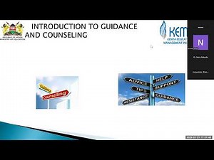 Introduction to Guidance and Counselling