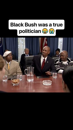 ɴᴏꜱᴛᴀʟɢɪᴀ4ᴍɪʟʟᴇɴɴɪᴀʟꜱ | Nostalgic Content for Millennials on Instagram: "Why did the reporter get up and run too 😂😭 Chappelle’s Show — “Black Bush” (Season 2, Episode 13) In one of Chappelle’s Show’s sharpest political sketches, Dave Chappelle imagines a version of President George W. Bush who actually says the quiet part out loud. During a press moment, “Black Bush” is asked about widespread beliefs that the U.S. invaded Saddam Hussein’s regime primarily because of Iraq’s oil. Instead of offe