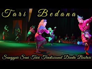 Tari Kreasi Daerah Bedana Palembang sanggar dinda bestari 2019