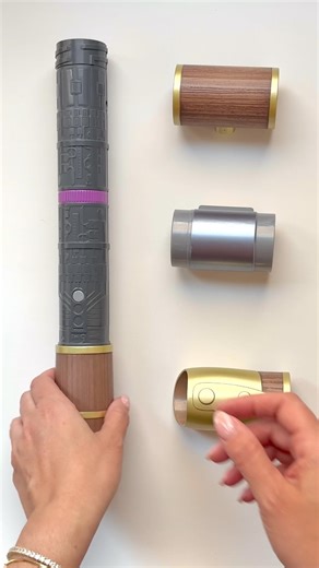 Build a Lightsaber!🪄#kidsvideo #sensoryplay #kidstoys #starwarstoys #kidsactivity #learnthroughplay