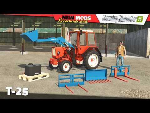 FS25 | T-25 - Farming Simulator 25 Mods Review QHD
