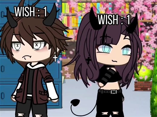 Gothic Animated Characters Interaction in Cartoon Style