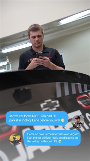 May the best Jarrett driver win, gents. 👀