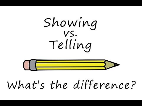 Intro to Showing vs. Telling