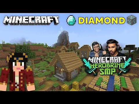 AJJUBHAI NEW DIAMOND KING IN HEROBRINE SMP🤣 | MINECRAFT GAMEPLAY #18