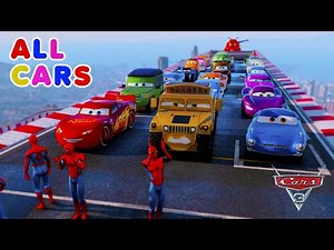 Macuin Cars (Carros) Stream LIVE MIX McQueen hauler Mack Truck Lightning "Rayo McQueen" McQueen