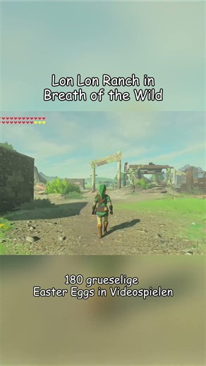 Lon Lon Ranch in Breath of the Wild gefunden! #zelda #games #botw