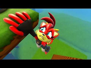 Fiona (Sonic) Short Handstomp Animation