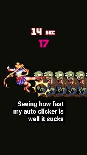 seeing how fast my auto clicker is