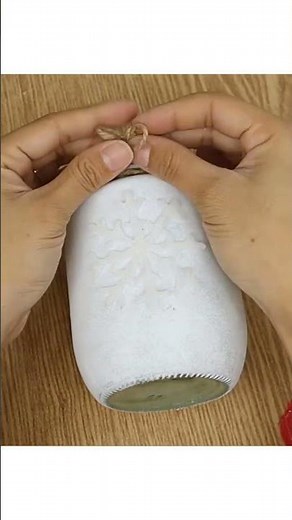 DIY Christmas mason jar lights