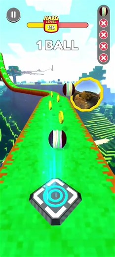 #GoingBalls 🔄 Reverse Mode | Impossible Ball Run 😱🔥 #Shorts #ballrun