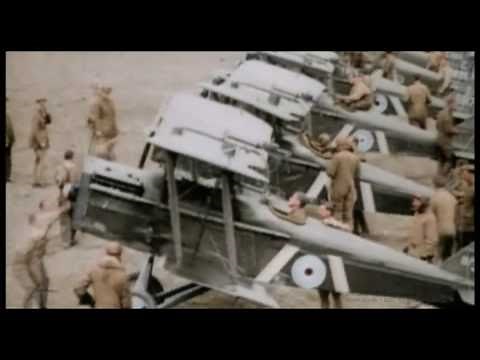 WW1 Aviation History In Color HD (part1)