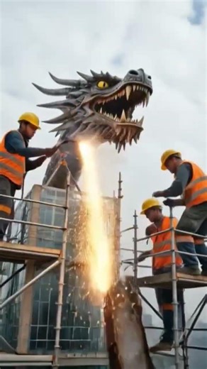 World’s Most Insane Dragon Skyscraper Sculpture