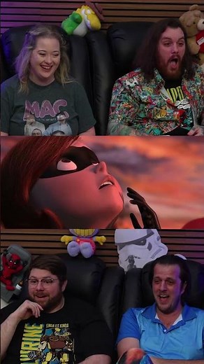 Jack Jack is UHINGED!? #incredibles #pixar #reaction