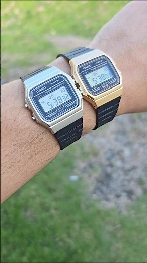 Casio F-91W Gold or Silver 🤔