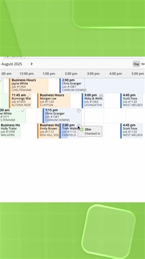 ServiceM8 on Instagram: "More visibility of what’s going on in the field — ServiceM8 14 🚀"