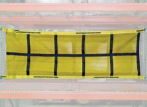 Fixed Pallet Rack Safety Net-trafficsafetywarehouse.com