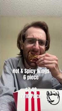 KFC - Food Review #foodreview #mukbang #kfc #texas