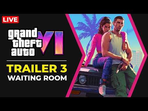 I think the GTA 6 Trailer 3 drops today! (waiting room)