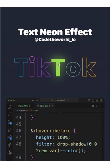 Creating Stunning Neon Effects with CSS for Web Development