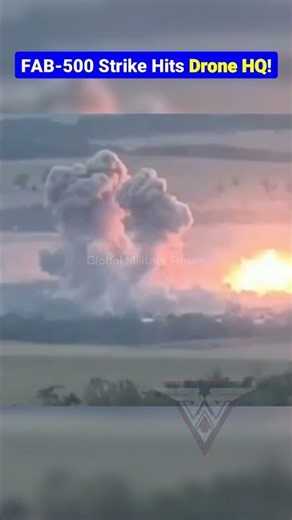 Russia Targets Ukrainian UAV Hub
