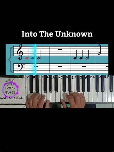 Into The Unknown (Idina Menzel) piano essentials I