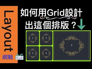 【網戰Layout系列】如何用Grid設計出三欄兩列的排版？