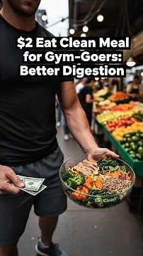 $2 Eat Clean Meal for Gym-Goers: Better Digestion