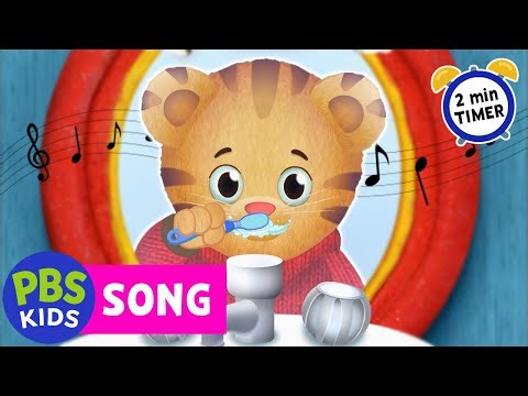 Brush Your Teeth with Daniel Tiger! 🐯🪥 2 MINUTE TIMER SONG | Daniel Tiger's Neighborhood | PBS KIDS