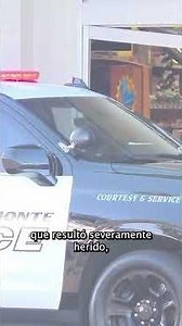 Tres heridos tras choque de un auto contra la entrada de un Food 4 Less en El Monte