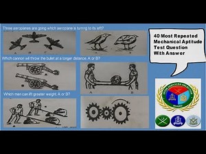 mechanical aptitude test in issb || 40 Repeated Questions with Answers || Part-02